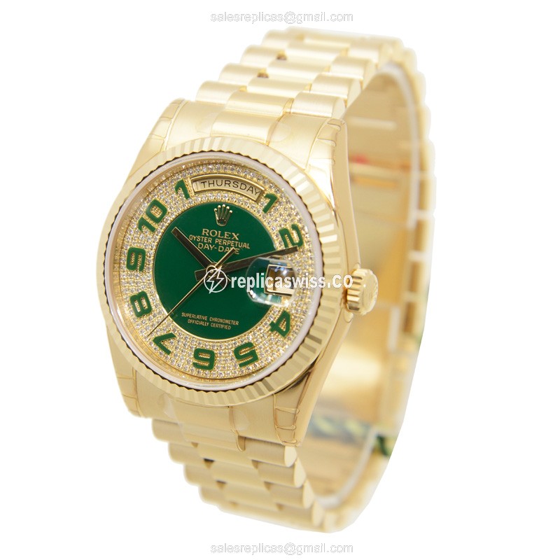 Rolex 118238DPA DAY-DATE Automatic 18kt Yellow Gold