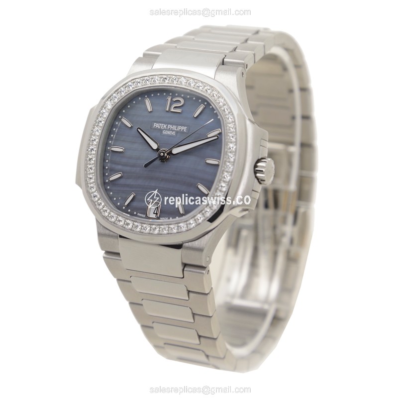 Patek Philippe 7018/1A-010 NAUTILUS Automatic Stainless Steel & Diamonds
