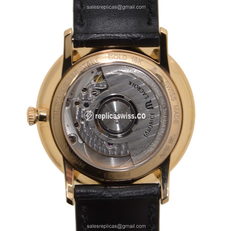 Maurice Lacroix LC6007-PG101-330 LES CLASSIQUES Automatic 18kt Rose Gold