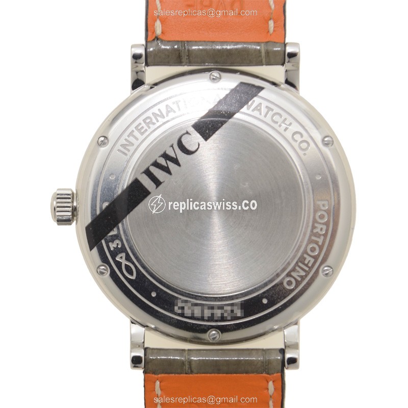 IWC IW458104 PORTOFINO Automatic Stainless Steel & Diamonds