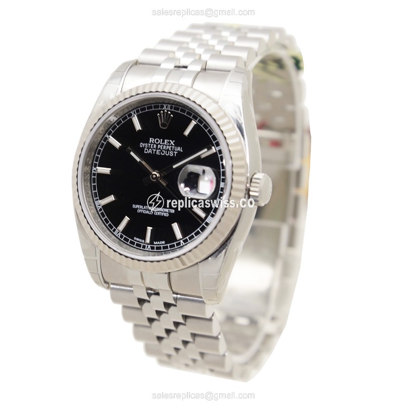 Rolex 116234 DATEJUST Automatic 18kt White Gold & Steel