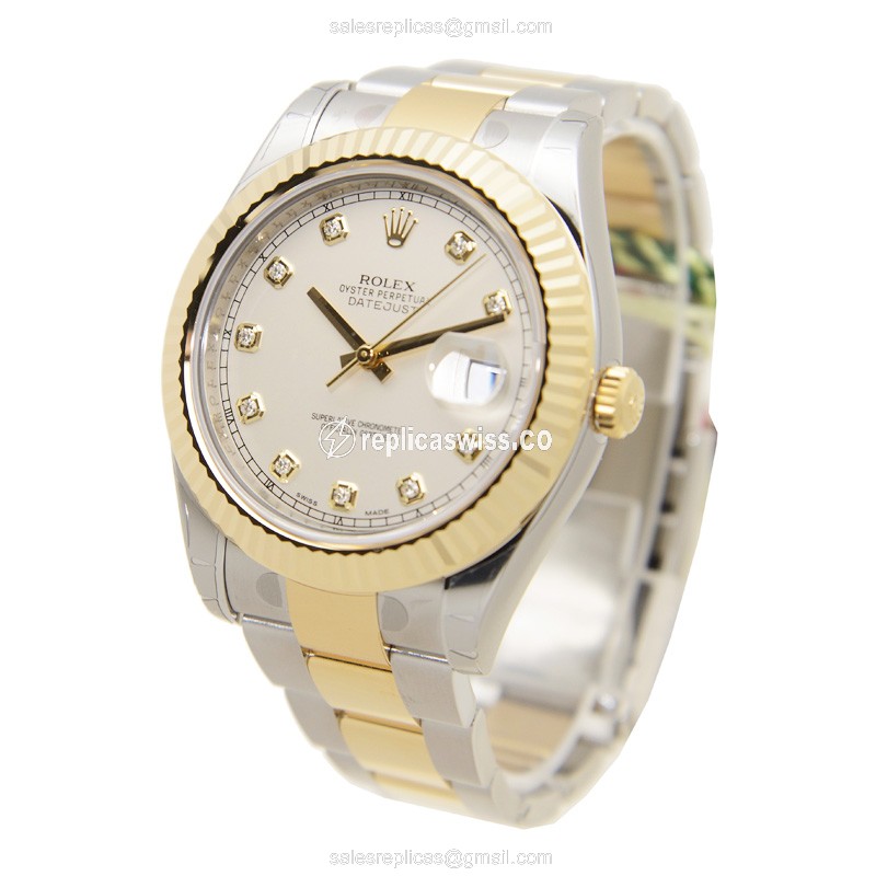 Rolex 116333G DATEJUST Automatic 18kt Gold & Steel