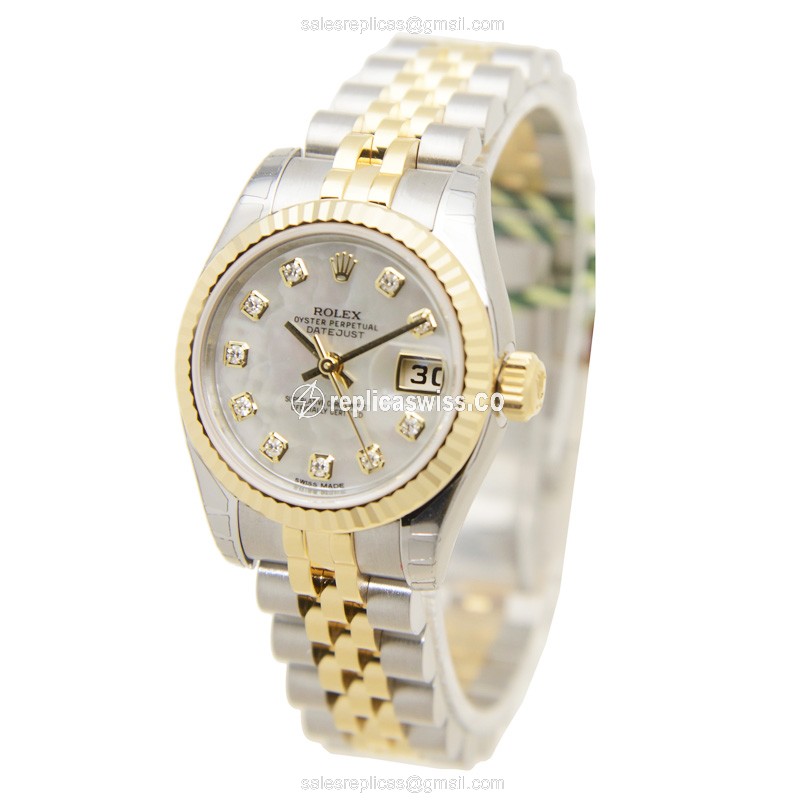 Rolex 179173NGWT LADY DATEJUST Automatic 18kt Gold & Steel