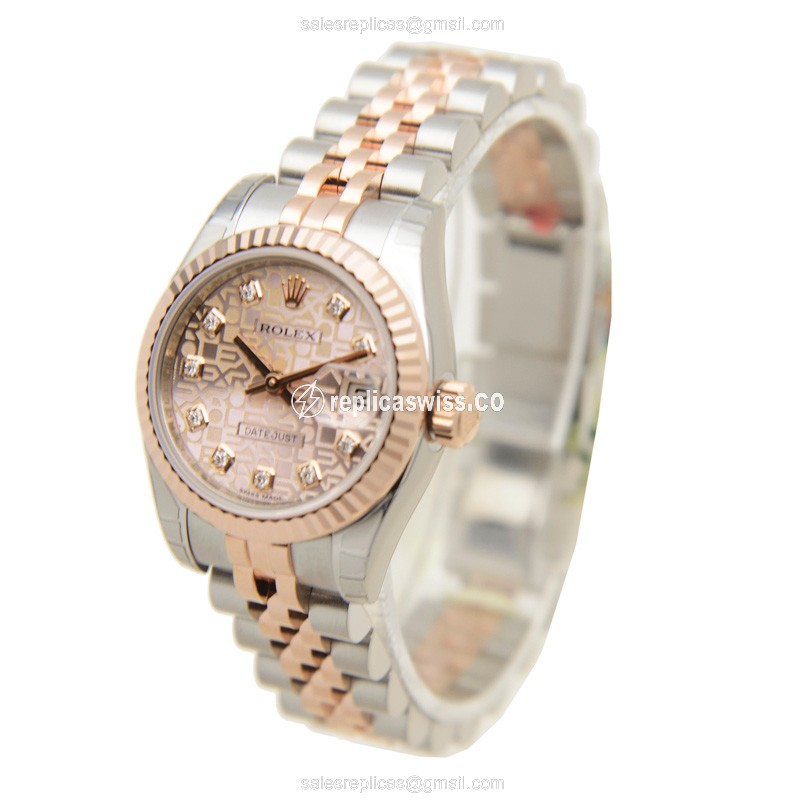 Rolex 179171JPK LADY DATEJUST Automatic 18kt Rose Gold & Steel
