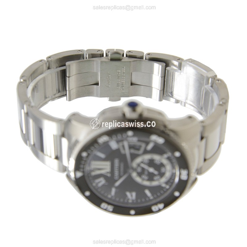 Cartier W7100057 CALIBRE DE CARTIER Automatic Stainless Steel