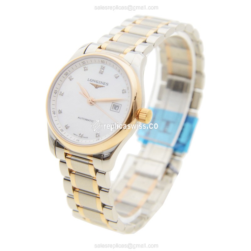 Longines L2.257.5.89.7 MASTER Automatic 18kt Rose Gold & Steel