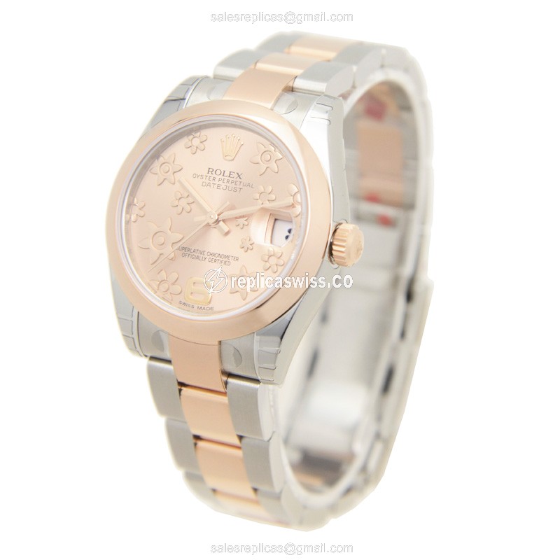 Rolex 178241PKFLOOY LADY DATEJUST Automatic 18kt Rose Gold & Steel