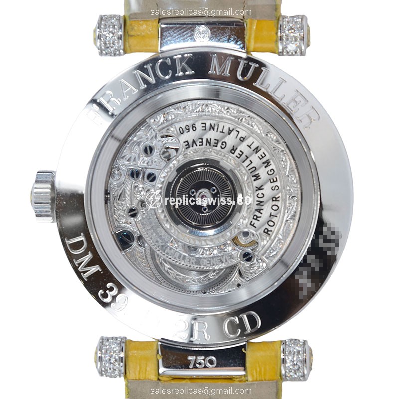Franck Muller DM 39 D 2R CD (OG) DOUBLE MYSTERY Automatic 18kt White Gold & Diamond