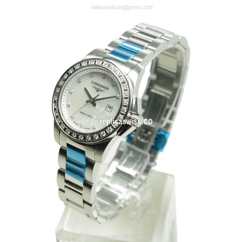 Longines L3.258.0.89.6 CONQUEST Quartz Stainless Steel
