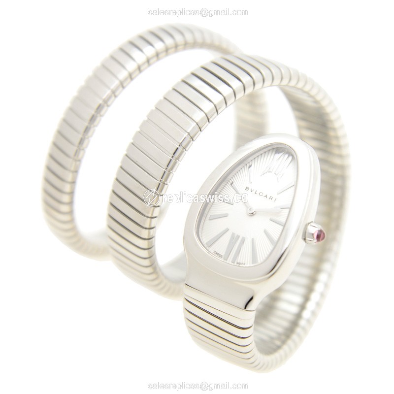 Bulgari 101911 SERPENTI TUBOGAS Quartz Stainless Steel