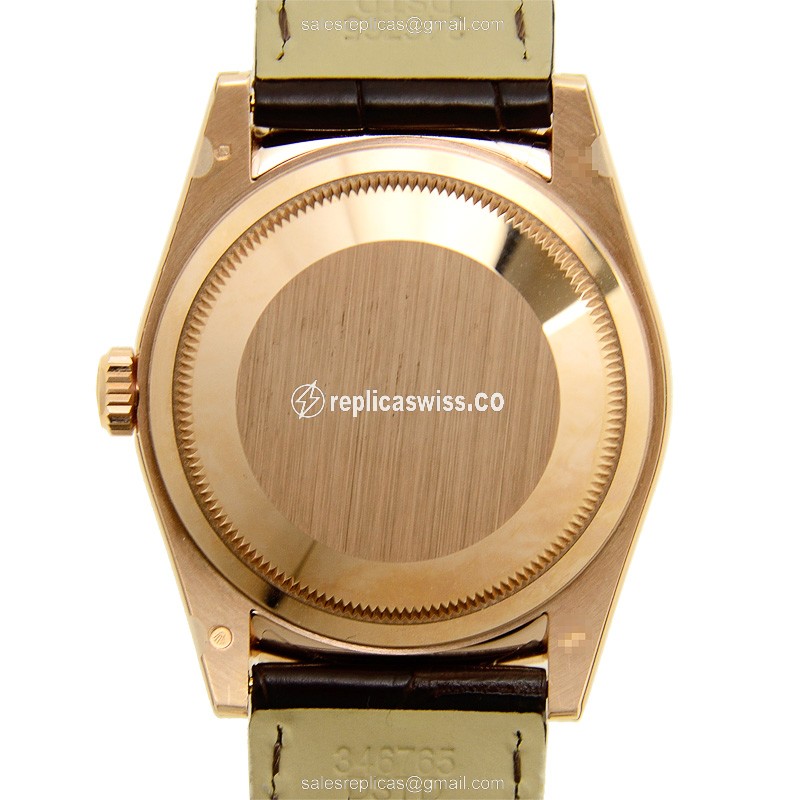 Rolex 118135BR DAY-DATE Automatic 18kt Rose Gold