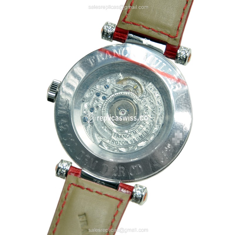 Franck Muller DM 42 COL DRM D 2R CD (OG) DOUBLE MYSTERY Automatic 18kt White Gold & Diamond