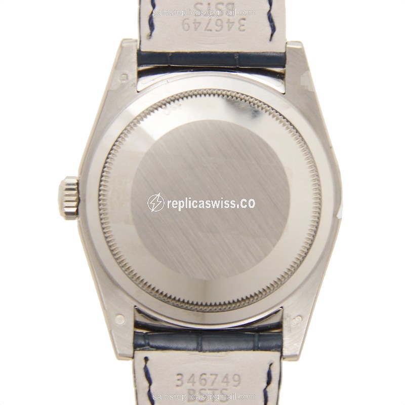 Rolex 118139BL DAY-DATE Automatic 18kt White Gold