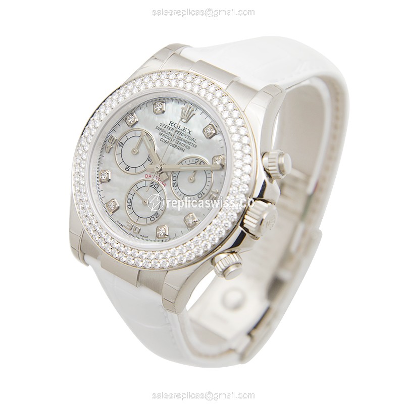 Rolex 116589RB DAYTONA Automatic 18kt White Gold & Diamond