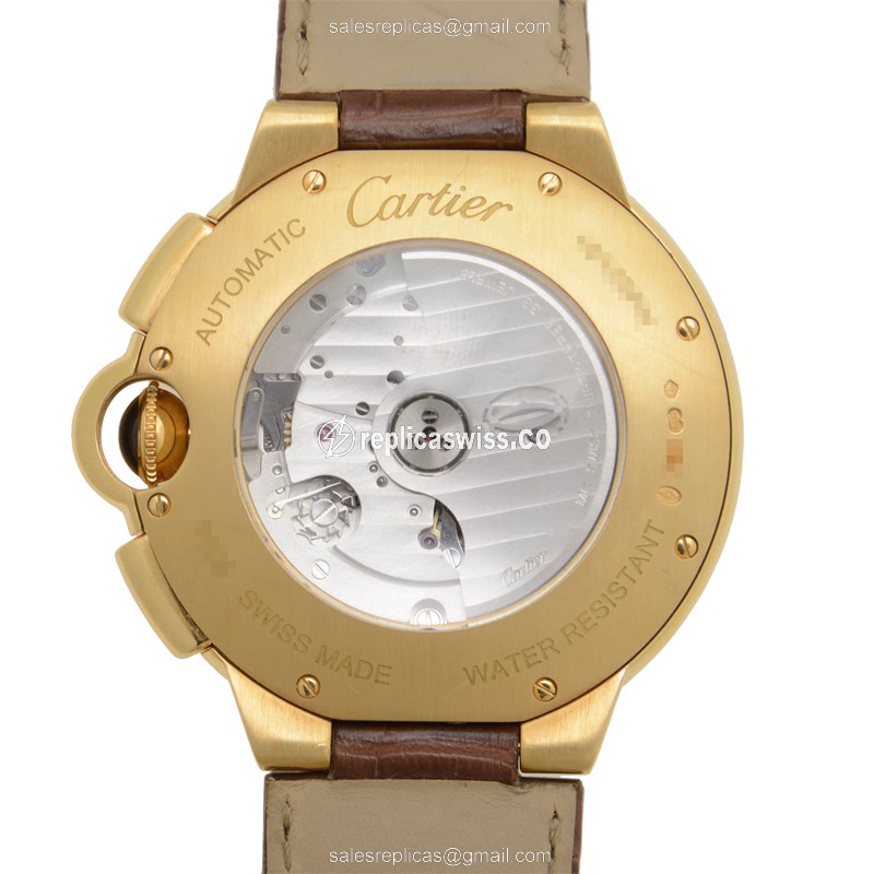 Cartier W6920007 BALLON BLEU Automatic 18kt Yellow Gold