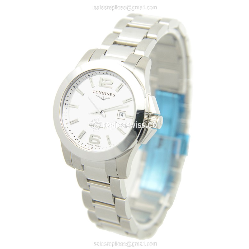 Longines L3.277.4.76.6 CONQUEST Quartz Stainless Steel