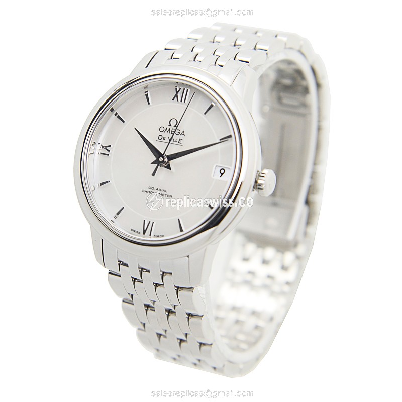 Omega 424.10.33.20.05.001 DE VILLE Automatic Stainless Steel