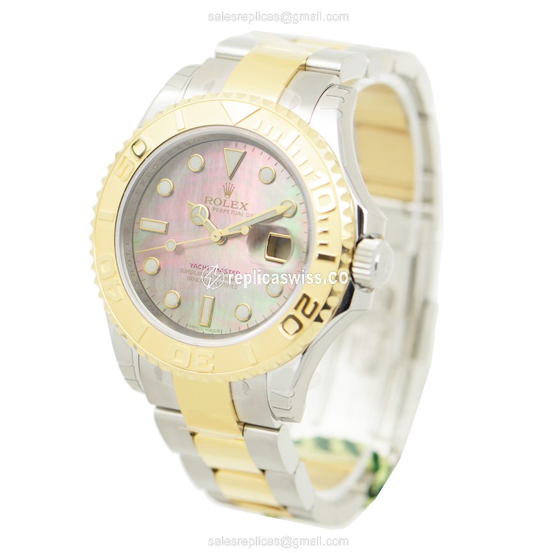 Rolex 16623 YACHT MASTER Automatic 18kt Gold & Steel