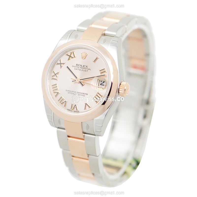 Rolex 178241PKRN_O LADY DATEJUST Automatic 18kt Rose Gold & Steel