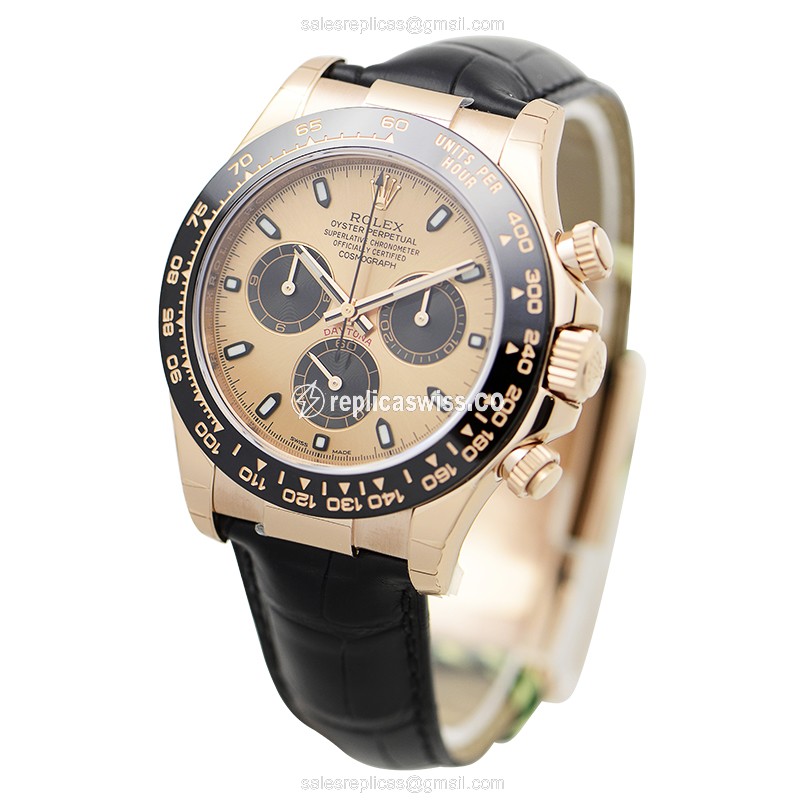 Rolex 116515LNPK DAYTONA Automatic 18kt Rose Gold