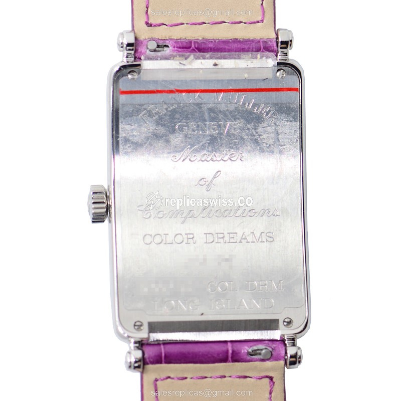 Franck Muller 1000 SC COL DRM (AC) DIA LONG ISLAND Automatic Stainless Steel & Diamonds