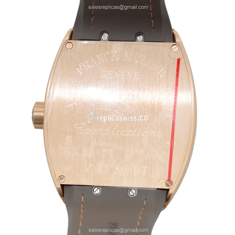 Franck Muller V45 SC DT (5N) VANGUARD Automatic 18kt Rose Gold