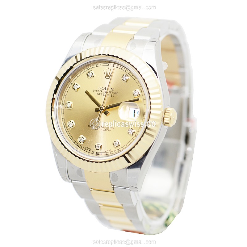 Rolex 116333G DATEJUST Automatic 18kt Gold & Steel
