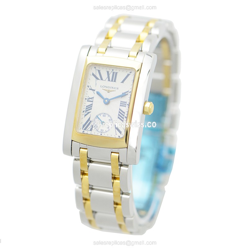 Longines L5.502.5.70.7 DOLCE VITA Quartz 18kt Rose Gold & Steel