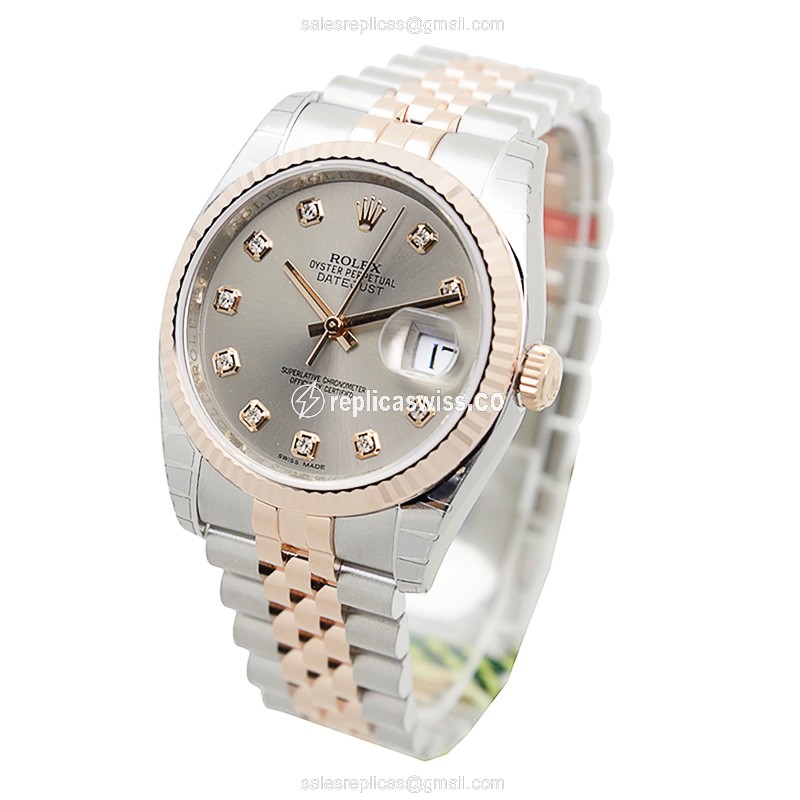 Rolex 116231G DATEJUST Automatic 18kt Rose Gold & Steel