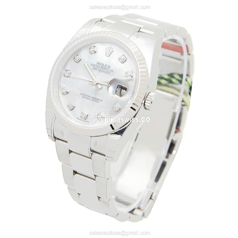Rolex 116234NG DATEJUST Automatic 18kt White Gold & Steel