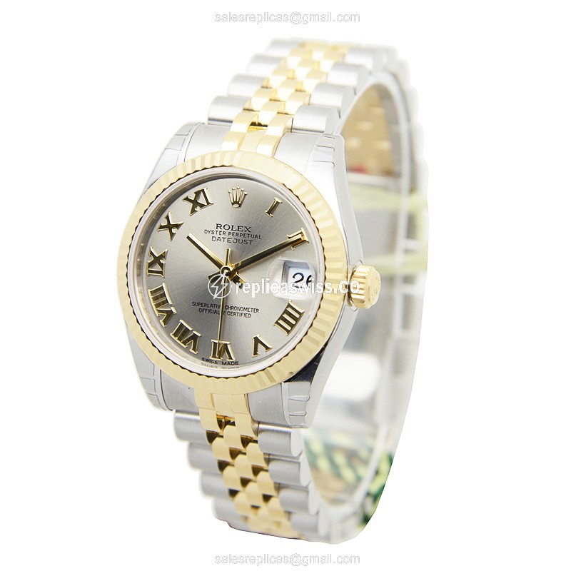 Rolex 178273GYRN LADY DATEJUST Automatic 18kt Gold & Steel
