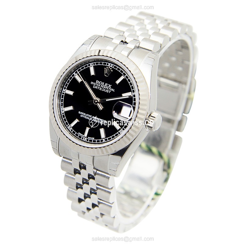 Rolex 178274-0004 LADY DATEJUST Automatic 18kt White Gold & Steel