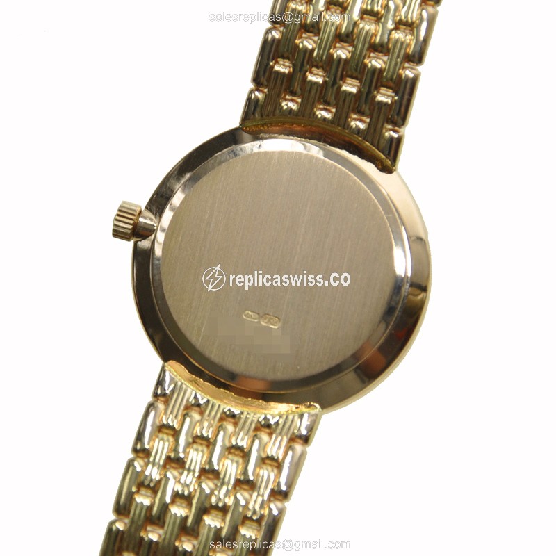 Vacheron Constantin 27593/454J-3 Quartz 18kt Rose Gold & Diamonds