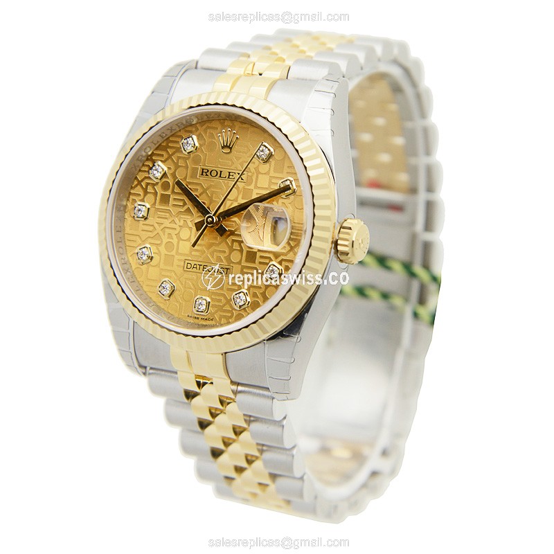 Rolex 116233J DATEJUST Automatic 18kt Gold & Steel