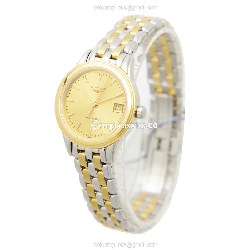 Longines L4.274.3.32.7 FLAGSHIP Automatic PVD Gold