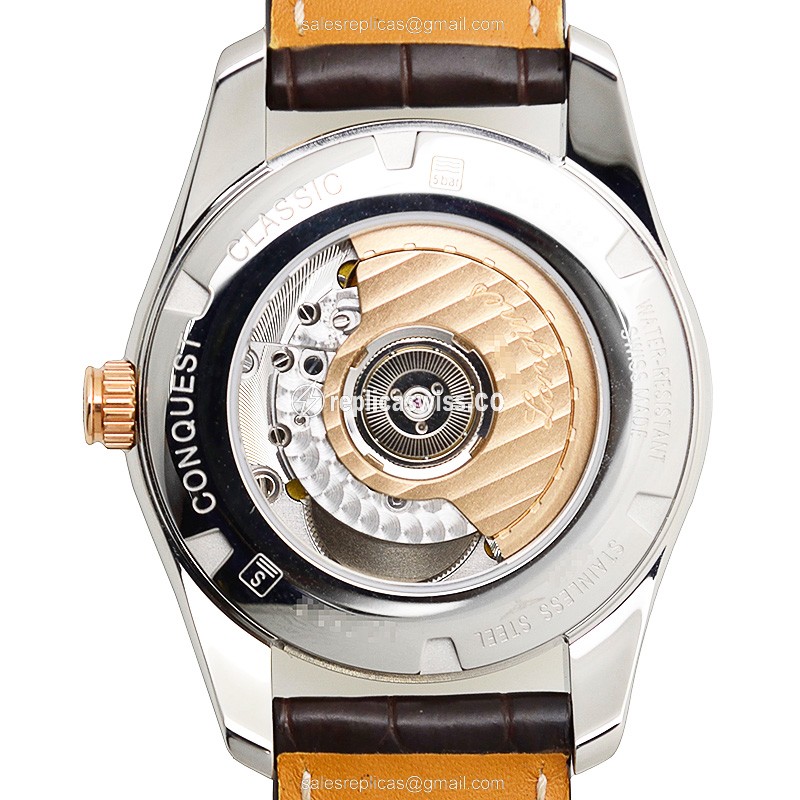Longines L2.785.5.76.3 CONQUEST CLASSIC Automatic 18kt Gold & Steel