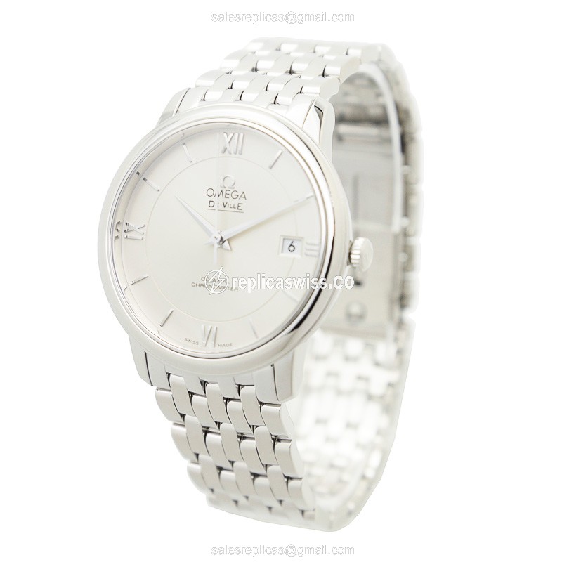 Omega 424.10.37.20.02.001 DE VILLE Automatic Stainless Steel