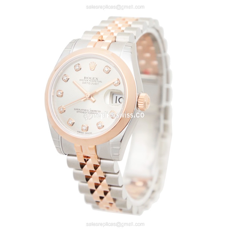 Rolex 178241GSV_J LADY DATEJUST Automatic 18kt Rose Gold & Steel