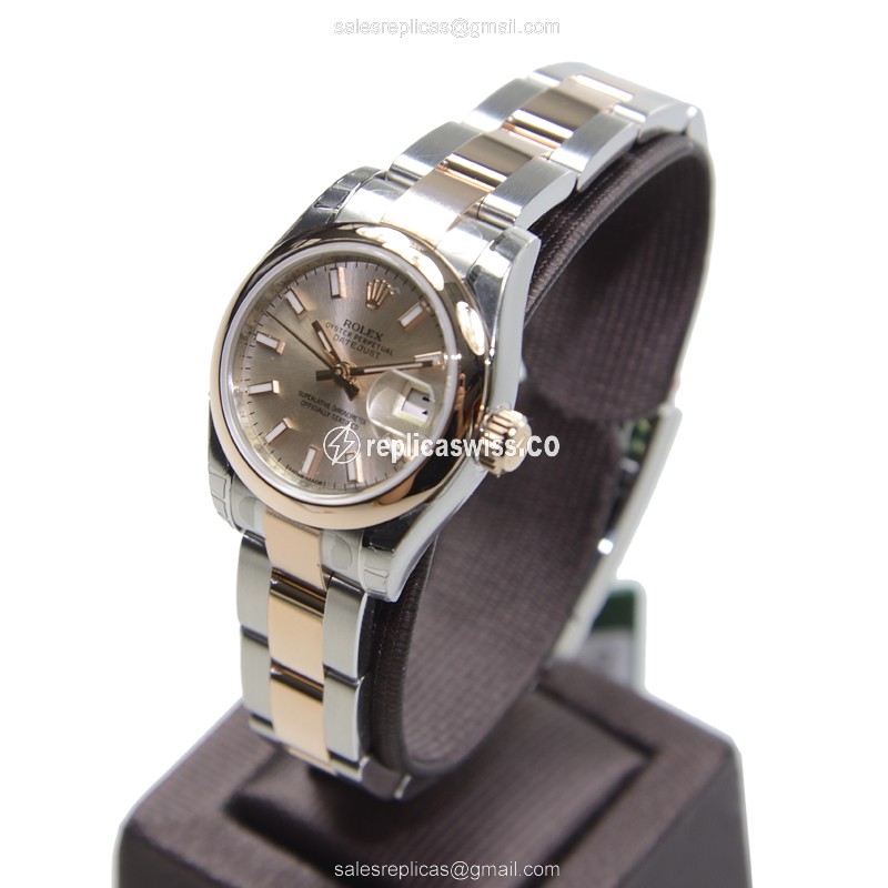 Rolex 179161PK LADY DATEJUST Automatic 18kt Rose Gold & Steel