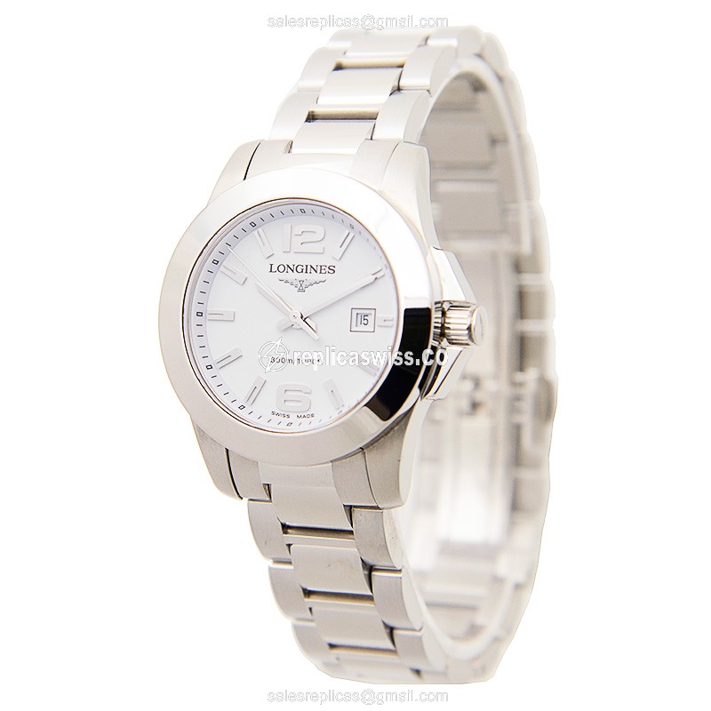 Longines L3.258.4.16.6 CONQUEST Quartz Stainless Steel