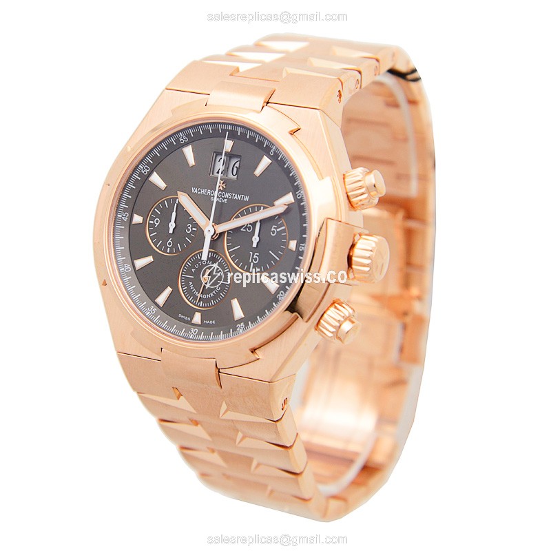 Vacheron Constantin 49150/B01R-9338 OVERSEAS Automatic 18kt Rose Gold