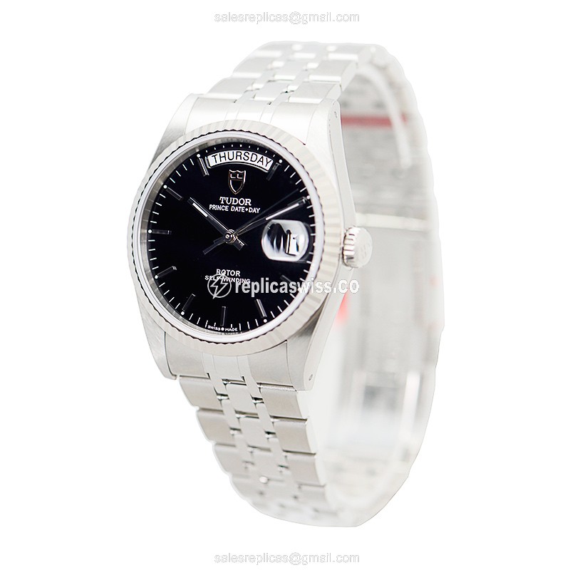 Tudor 76214-62480-BK PRINCE DATE-DAY Automatic Stainless Steel