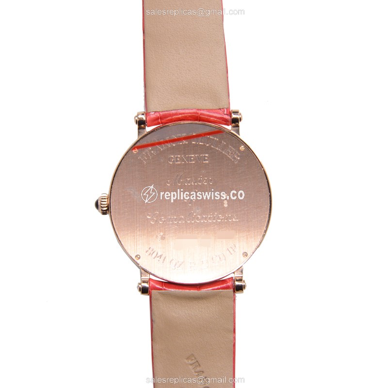 Franck Muller 8041 QZ R D CD 1P (5N) INFINITY Quartz 18kt Rose Gold & Diamonds