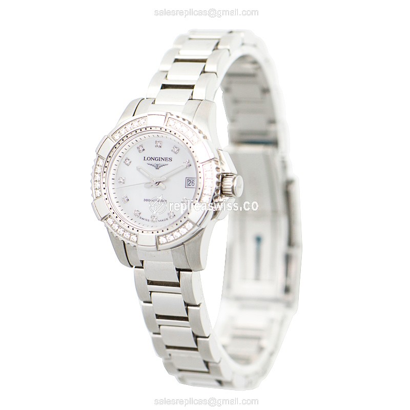 Longines L3.147.0.87.6 CONQUEST Quartz Stainless Steel