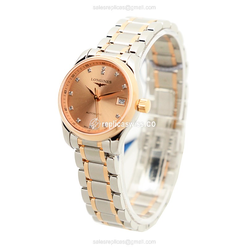 Longines L2.128.5.99.7 MASTER Automatic Gold-Plated & Stainless Steel