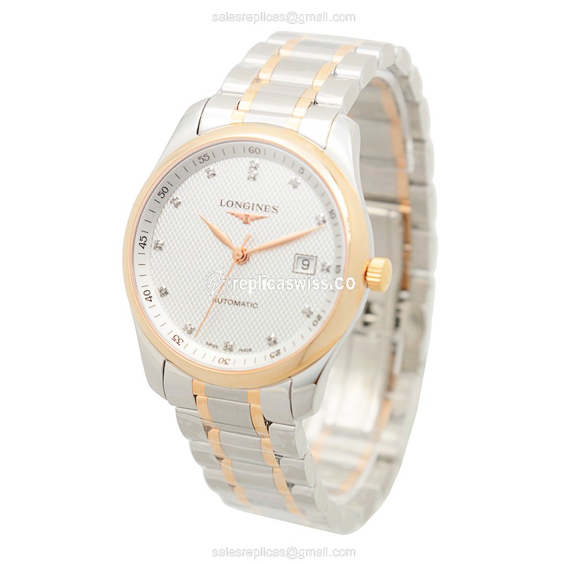 Longines L2.793.5.77.7 MASTER Automatic 18kt Rose Gold & Steel