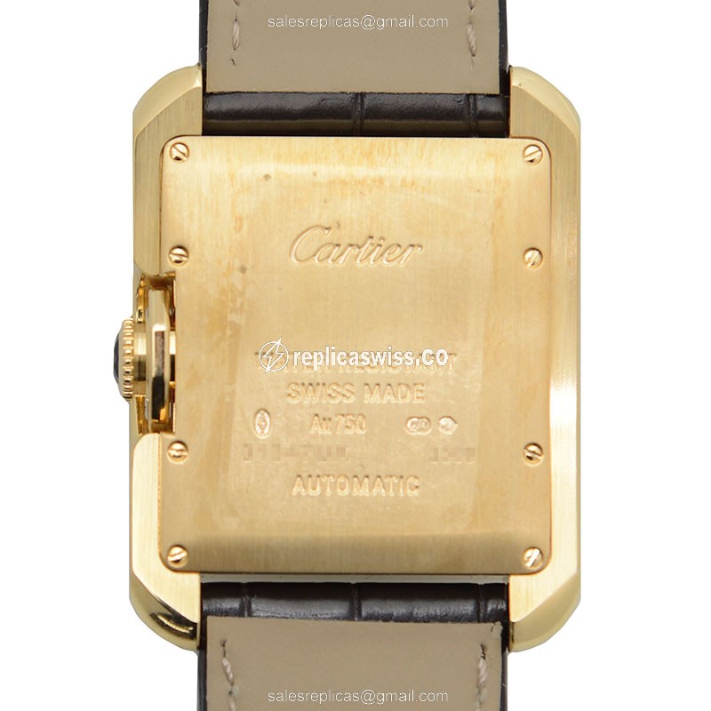 Cartier W5310030 TANK Automatic 18kt Gold & Steel