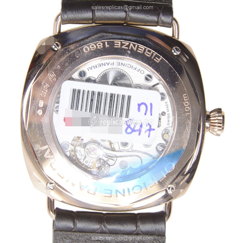 Panerai PAM00439 RADIOMIR Manual Wind 18kt Rose Gold