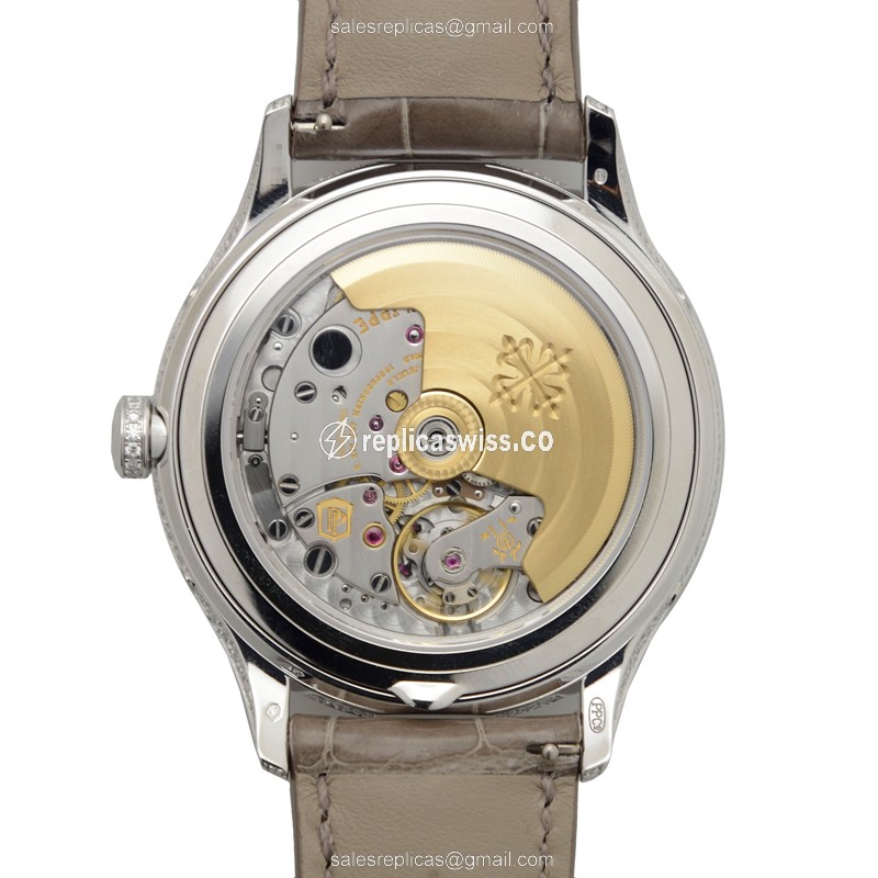 Patek Philippe 4948G-001 COMPLICATIONS Automatic 18kt White Gold & Diamond