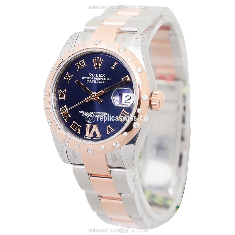 Rolex 178341PURPLEVI LADY DATEJUST Automatic 18kt Rose Magic & Diamond